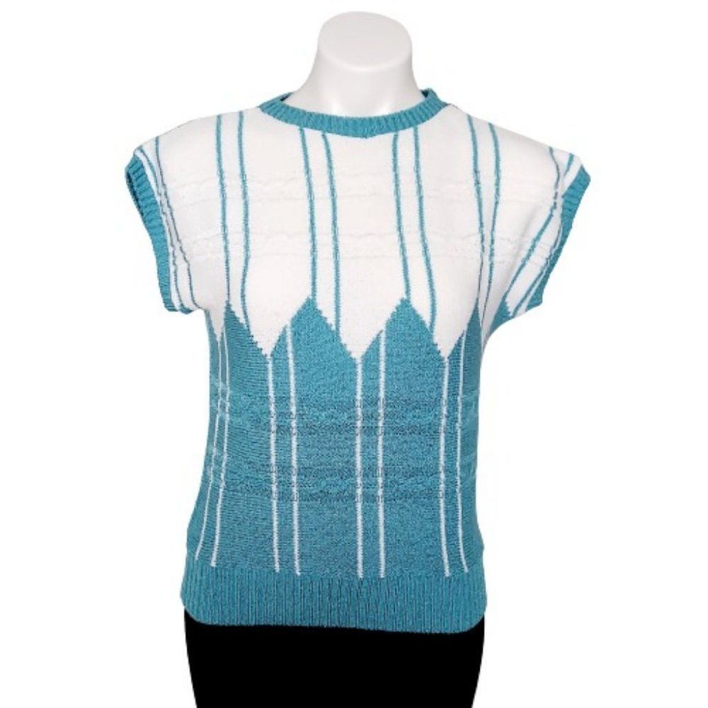 Vintage 80s St. Clair Sweater Vest
